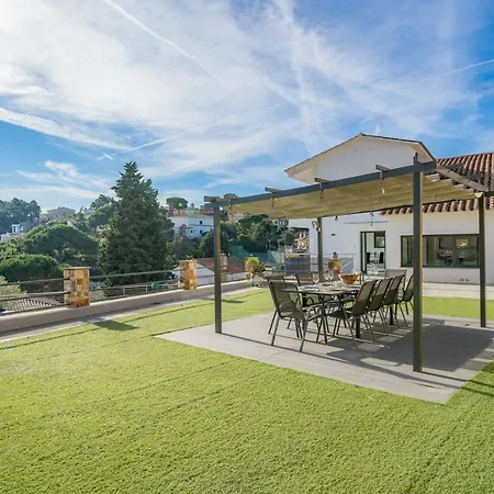 Sunset Lux House - Ideal Familias En Zona Residencial & Aircon Willa Lloret de Mar